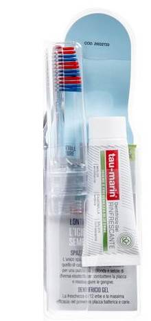 Tau Marin Tau Kit Spazzolino Medio + Dentifricio 20ml
