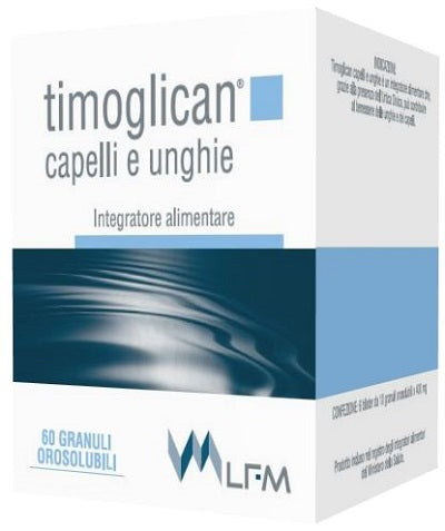 Timoglican Integratore Capelli e Unghie 60 Granuli Orosolubili