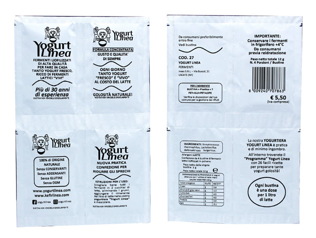 Yogurt Linea Fermenti 4 Bustine da 3g