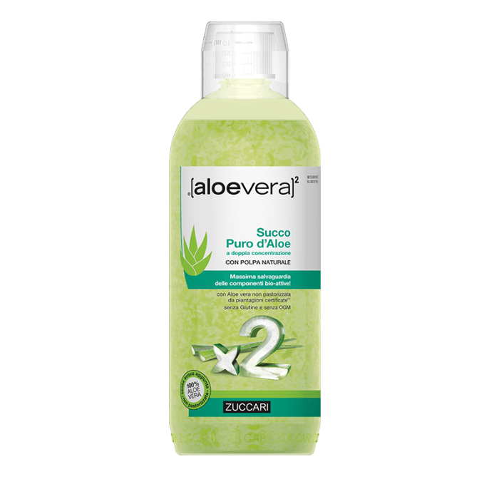 Zuccari Aloevera Succo Puro Doppia Concentrazione 1000ml