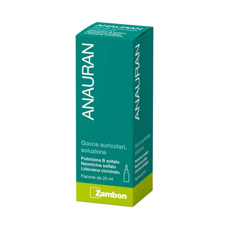 anauran gocce auricolari 25ml
