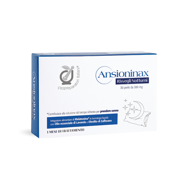 Ansioninax Risvegli Notturni Fitopreparatori Italiani 30 Perle