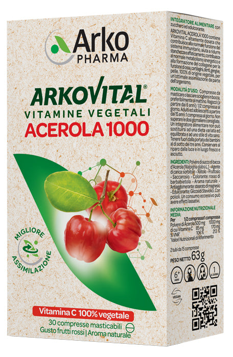 Arkovital Acerola 1000 30cpr