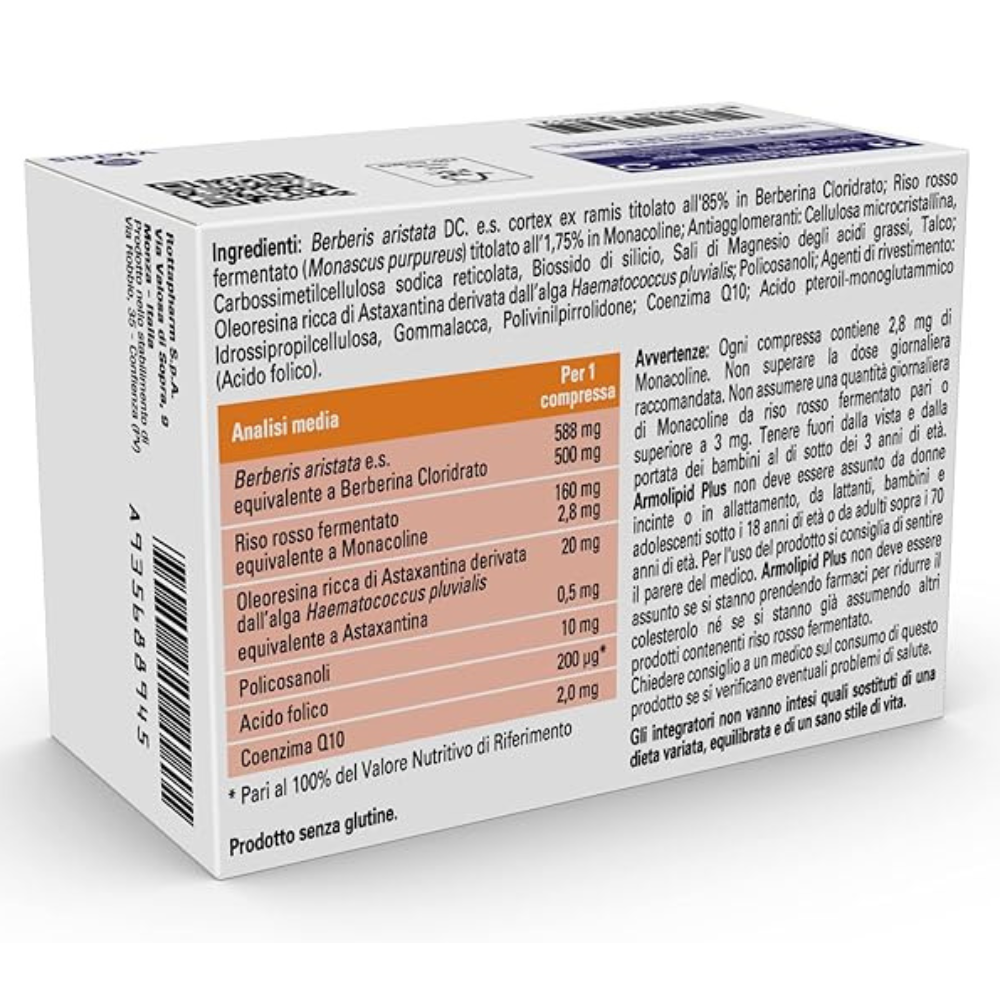 armolipid plus 60 compresse