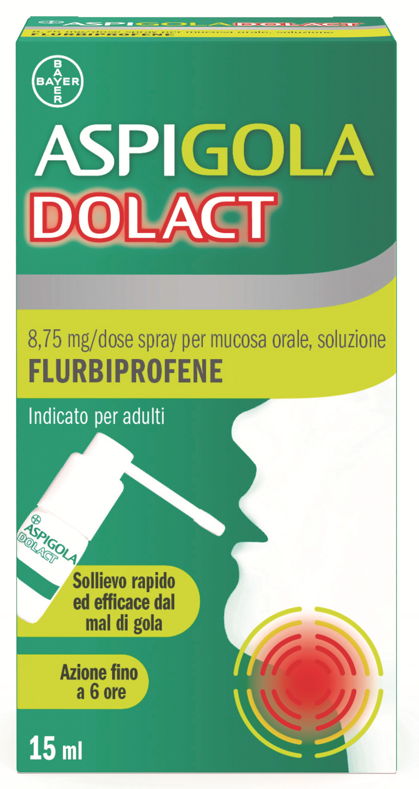 Aspigoladolact*spray 15ml