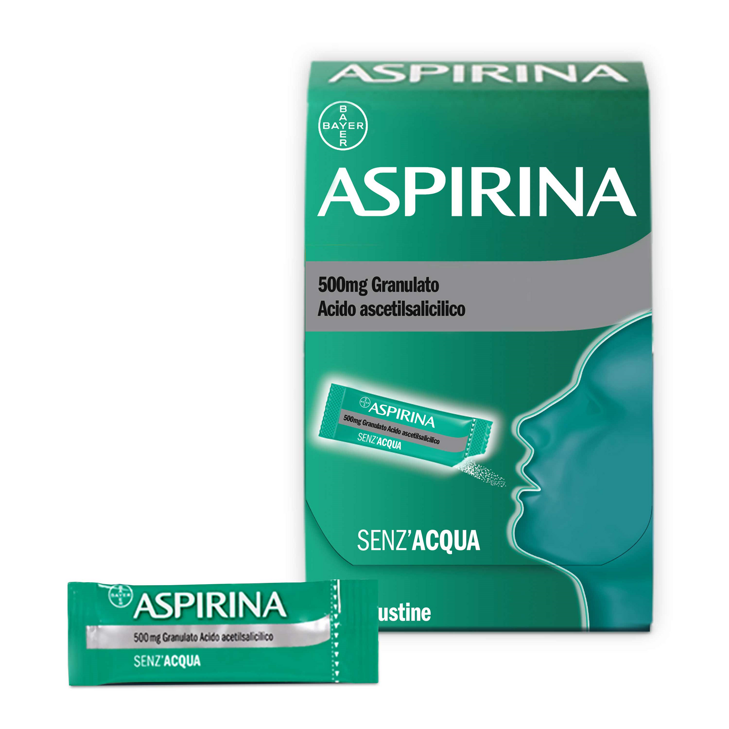 Aspirina 500mg Granulato 10 Bustine