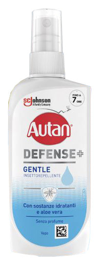 Autan Defense Gentle Spray Antizanzare Con Aloe Vera Vapo Insetto Repellente 100ml
