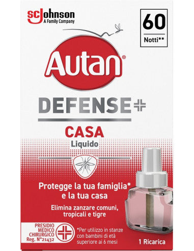 Autan Defense Liquido Elettrico Casa Ricarica 36 Ml