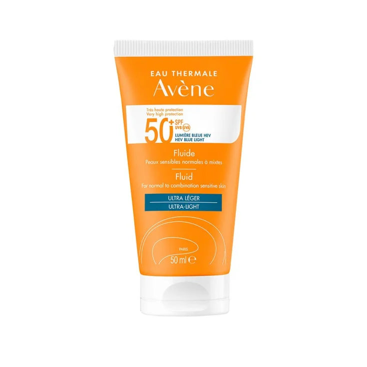 Avene Solare Fluido viso Spf 50+ - Flacone 50ml