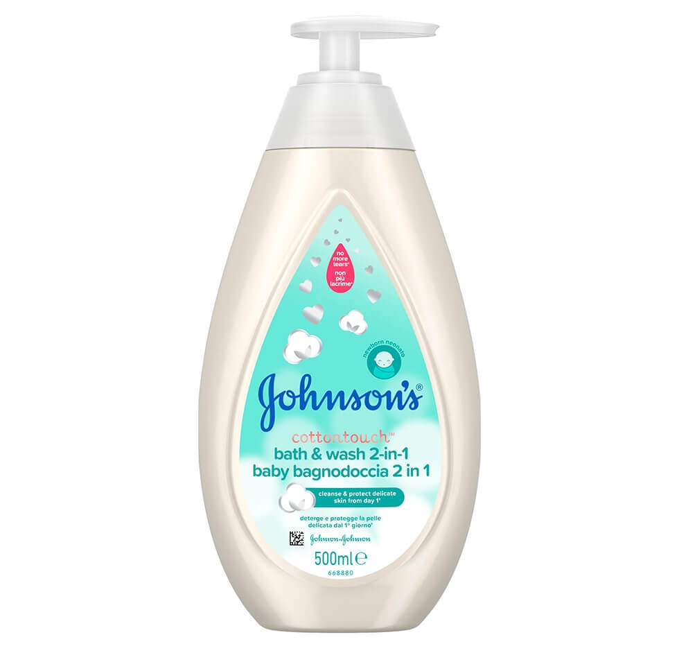 Johnsons Baby Cottontouch Bagnodoccia 2 in 1