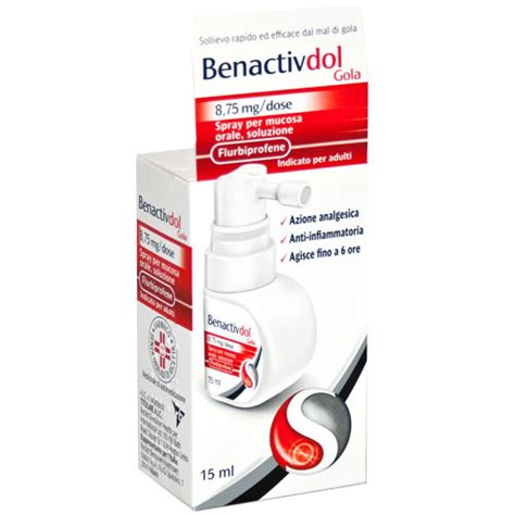 Benactivdol Gola Spray 15ml 8,75mg