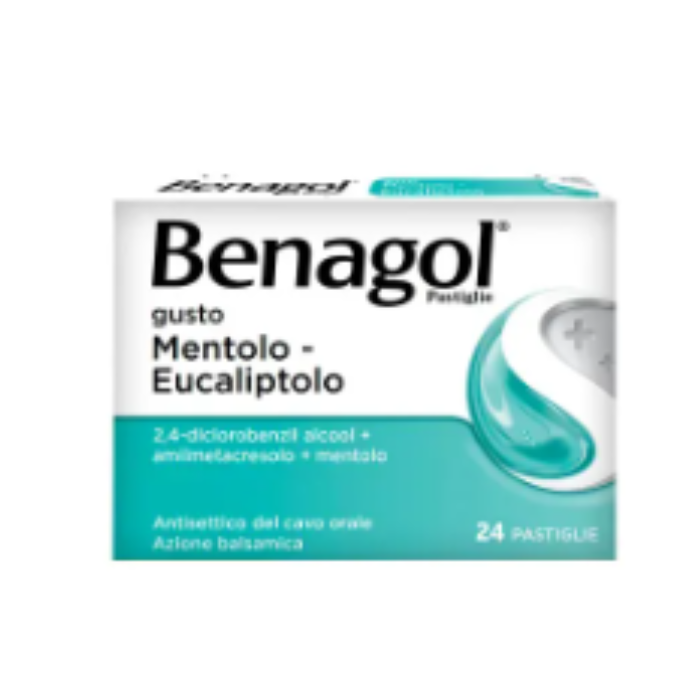 Benagol Mentolo Eucalipto 24 Pastiglie