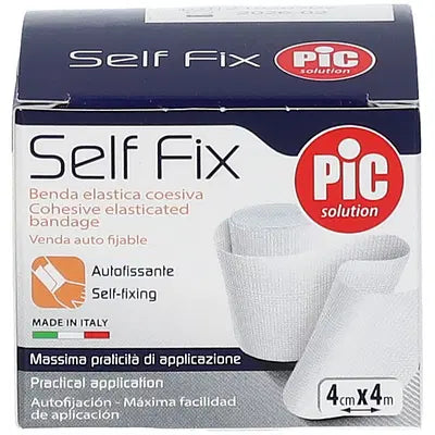Benda Elastica Autoadesiva Pic Self Fix 4x400 Cm Fustella
