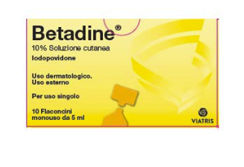 BETADINE*SOL CUT 10FL 5ML 10%