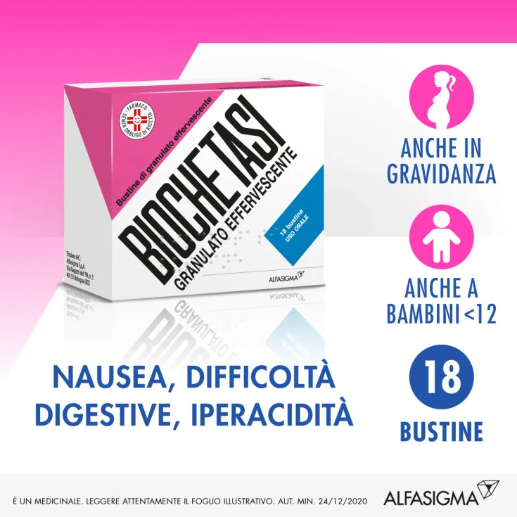 Biochetasi Granulato Effervescente 18 Bustine