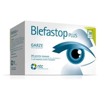 Blefastop Plus Garze Oculari In Cotone Monouso Lenitive 28 Pezzi