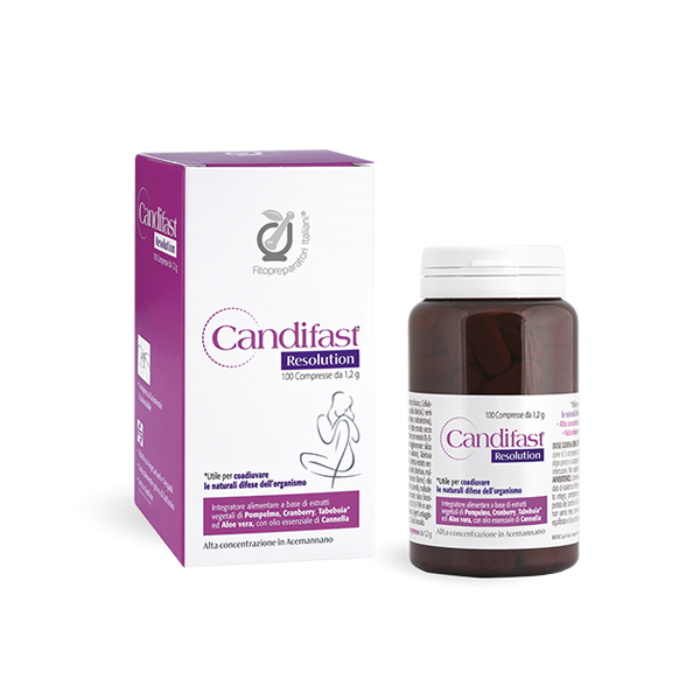 Candifast Resolution Fitopreparatori Italiani 100 Compresse