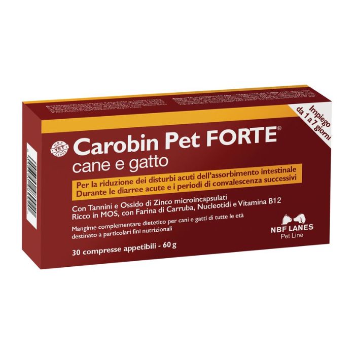 Carobin Pet Forte 30 Compresse