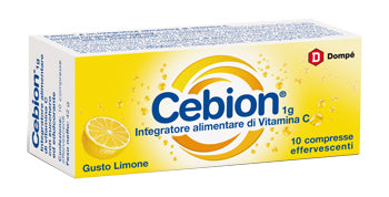 Cebion Vitamina C Gusto Limone 10 Compresse Effervescenti