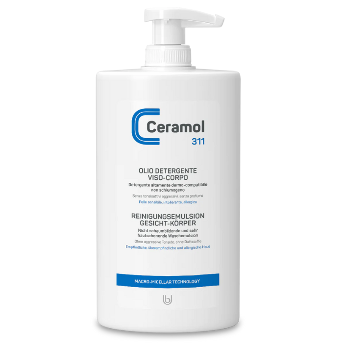 Ceramol Olio Detergente Viso Corpo 400ml