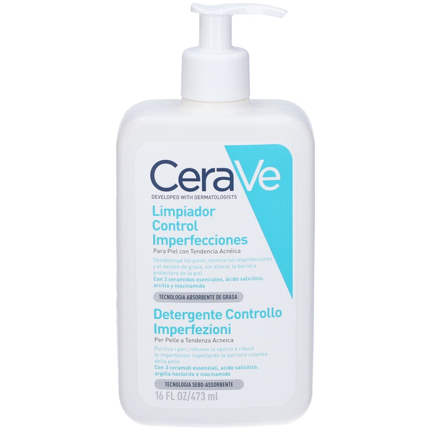 Cerave Detergente Controllo Imperfezioni 473ml