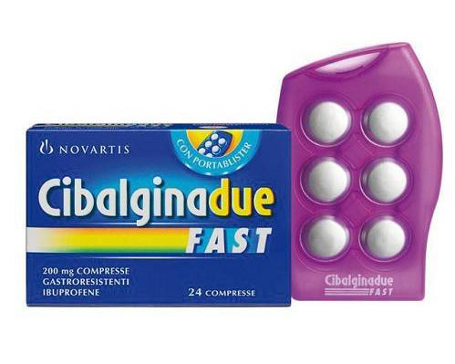 Cibalgina Due Fast 24 Compresse 200mg