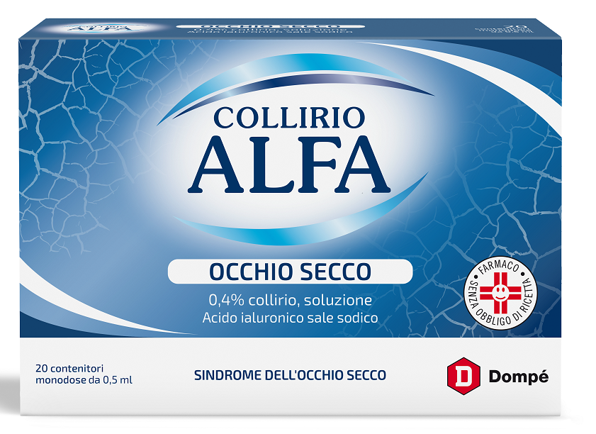 Collirio Alfa Occhio Secco 20 Flaconcini Monodose