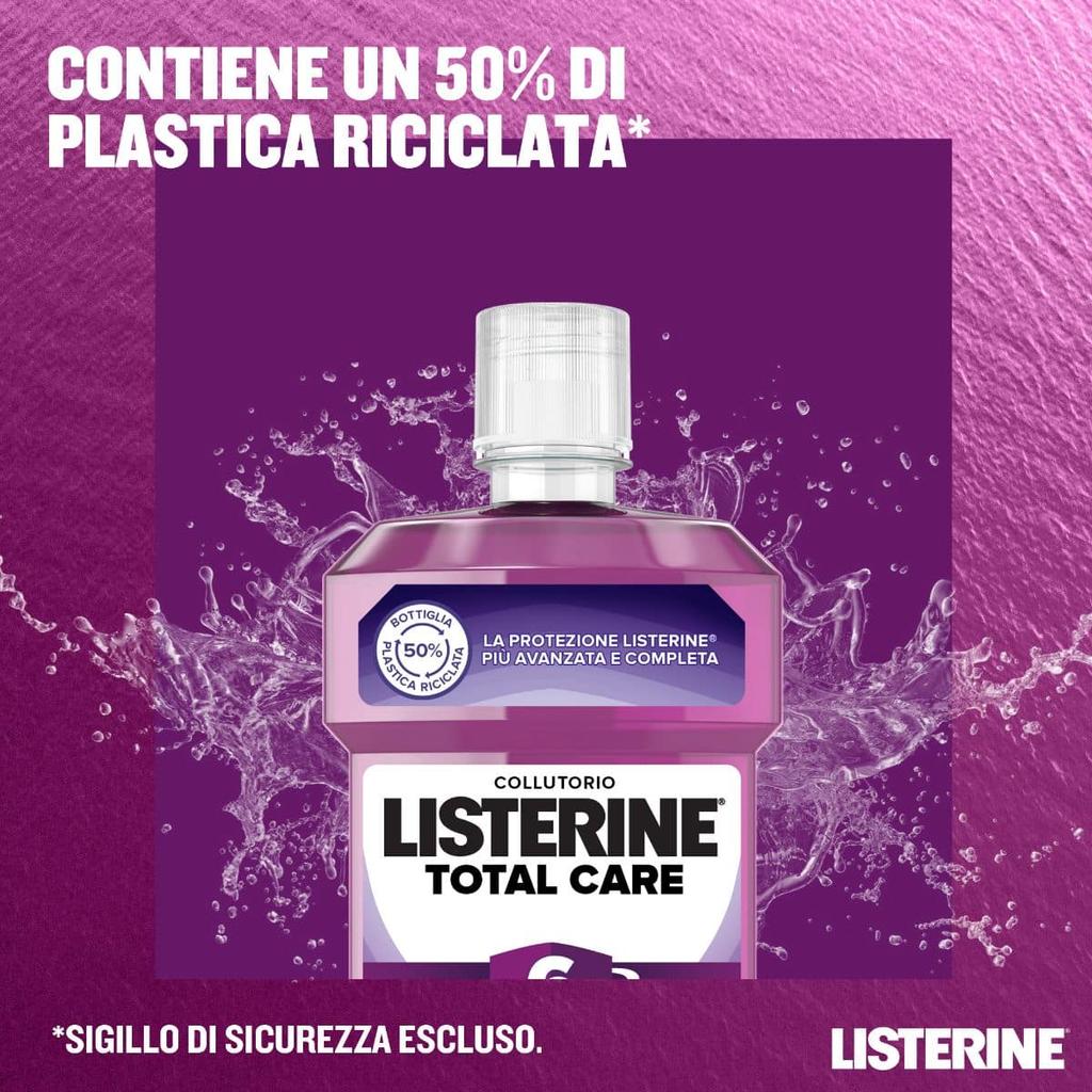 Listerine Total Care Collutorio 2x500ml