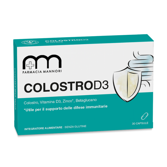 Colostro D3 Supporto Difese Immunitarie Integratore Farmacisti Preparatori 30 Capsule