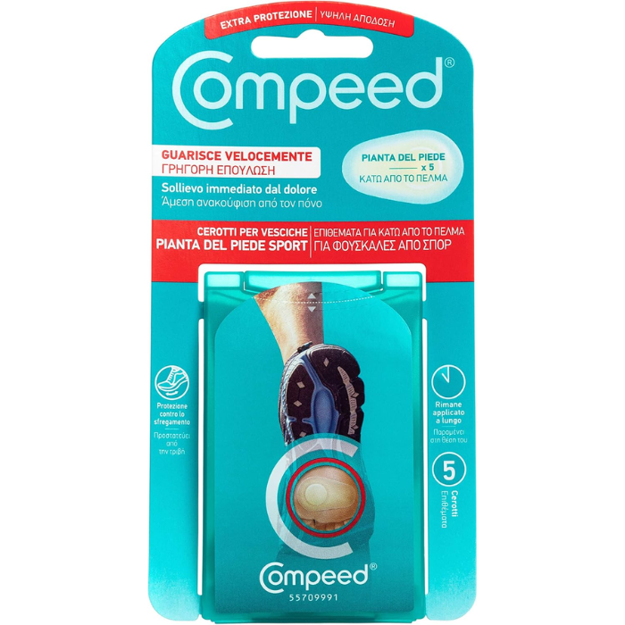COMPEED Cerotti per vesciche sotto la pianta del piede