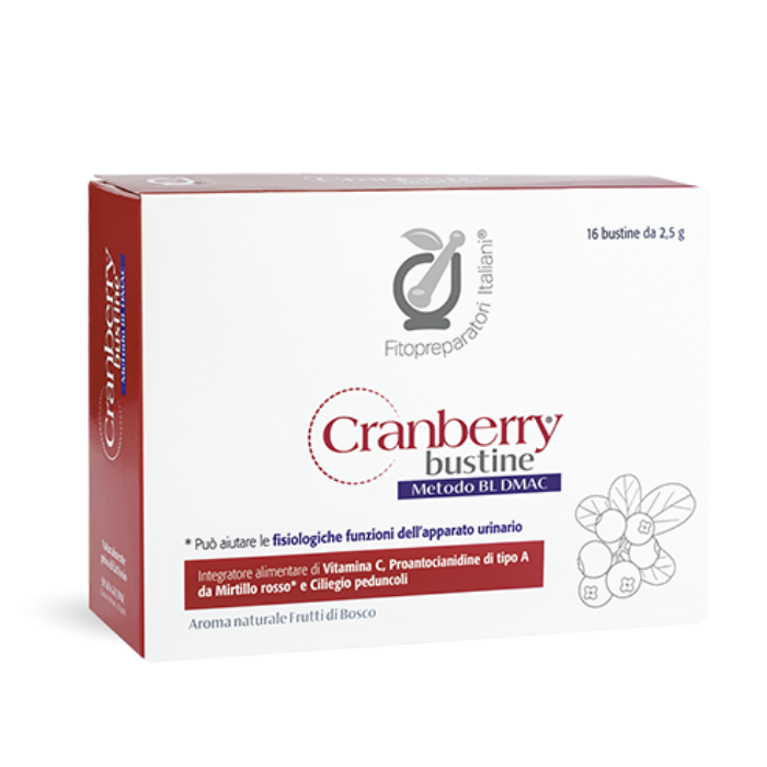 Fitopreparatori Cranberry 16 Bustine da 2,5g
