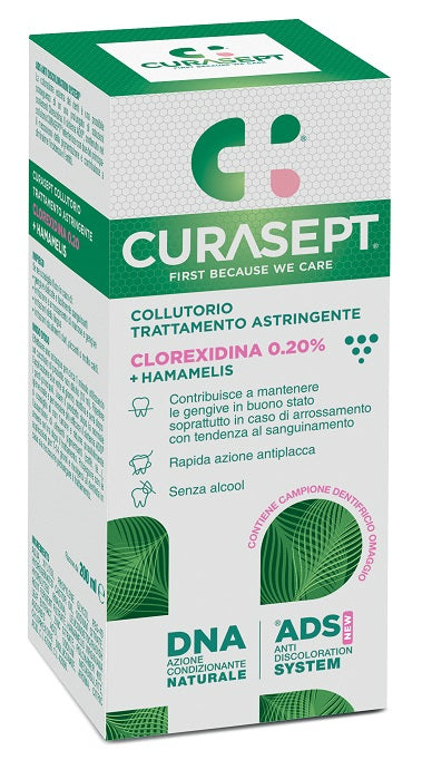 curasept collutorio 0.20% trattamento astringente