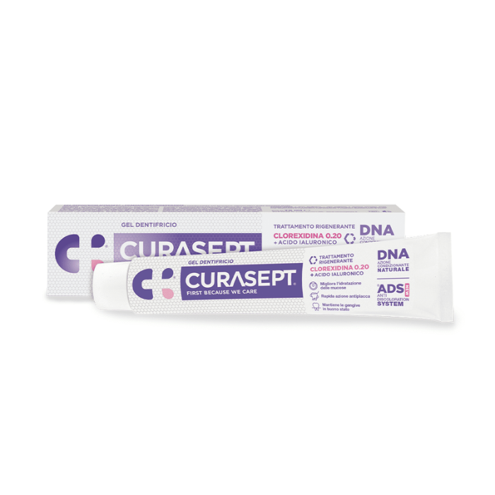 CURASEPT GEL DENTIFRICIO 0.20% CLOREXIDINA TRATTAMENTO RIGENERANTE