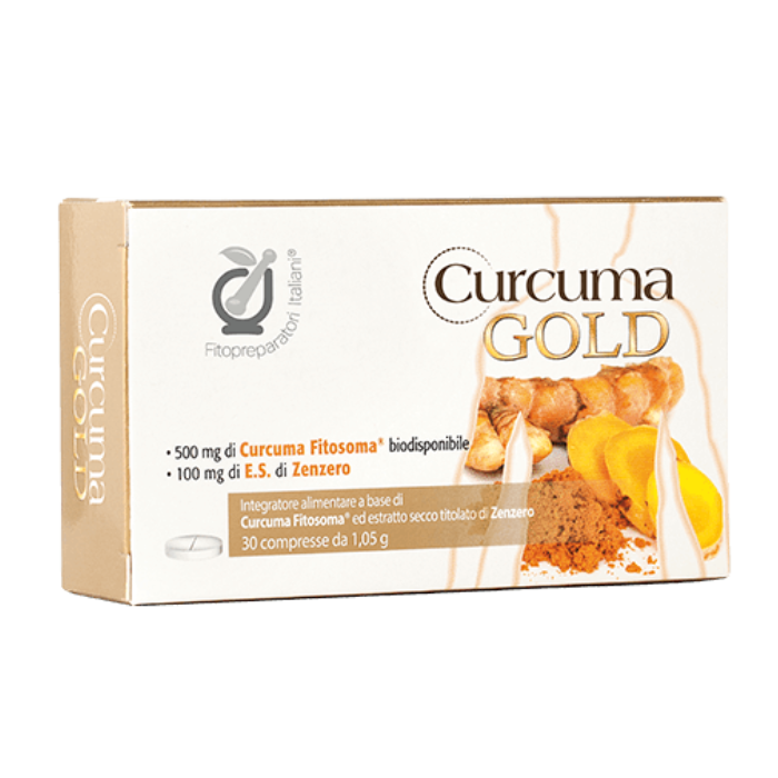 Curcuma Gold Fitopreparatori Italiani 30 Compresse