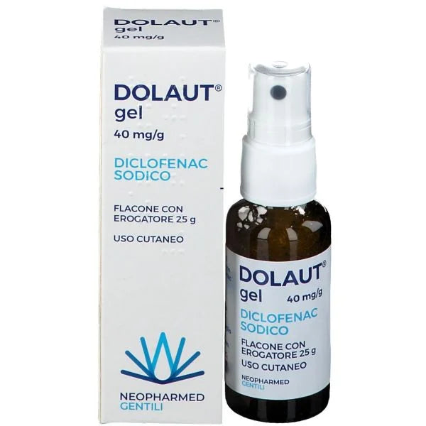 Dolaut gel Spray 25g 4%