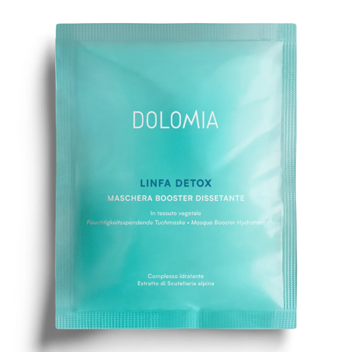 Dolomia Linfa Detox Maschera In Tessuto Booster Dissetante