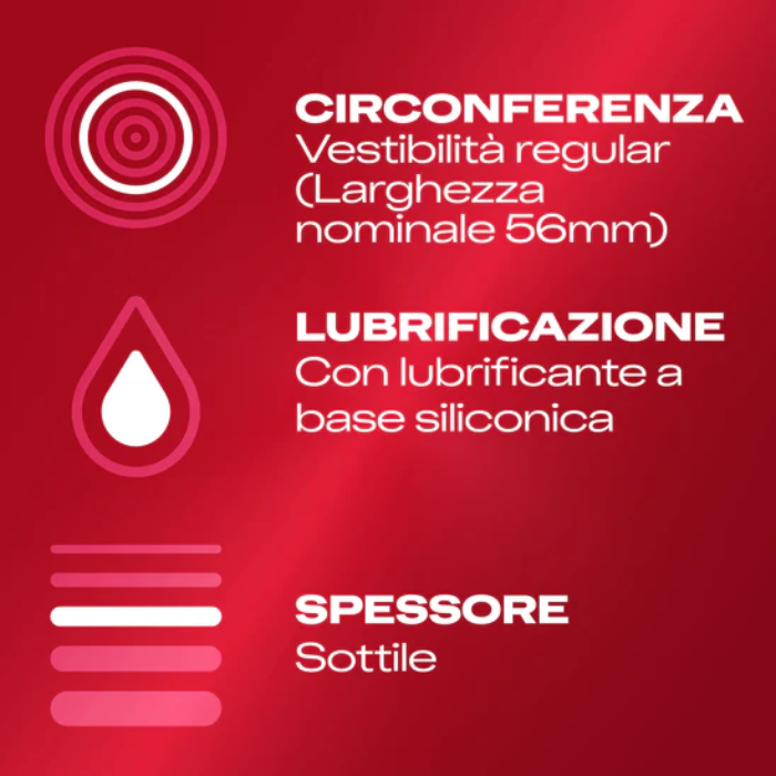 Durex Supersottile Profilattici 6 Pezzi