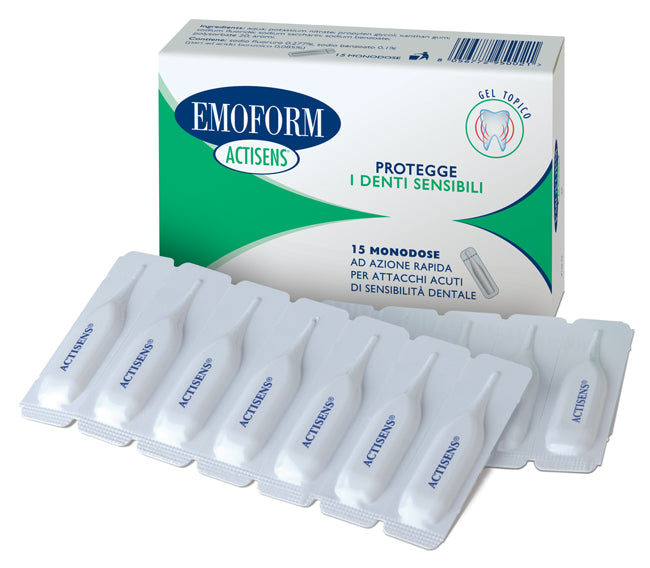 Emoform Actisens Gel 15f 2ml