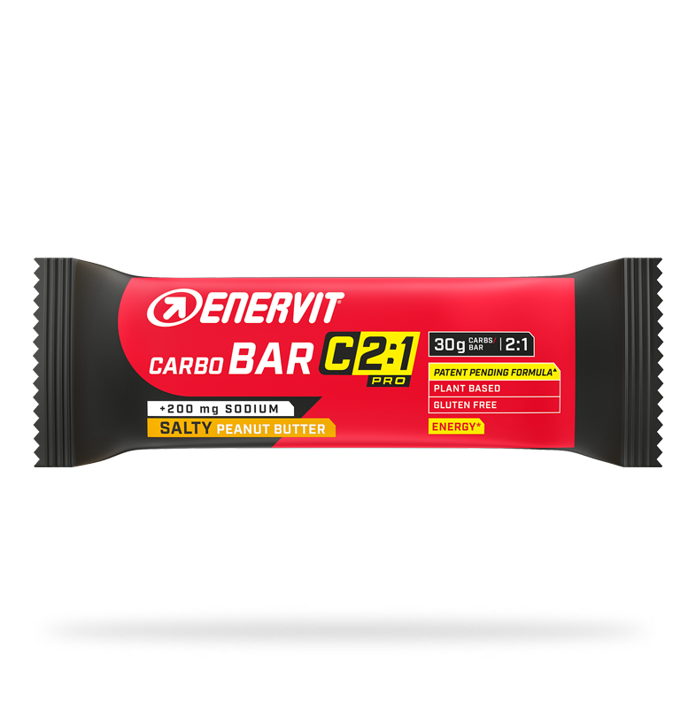 Enervit C2:1 Carbo Bar Sodio Salty Peanut Butter, Barretta Energizzante 45g