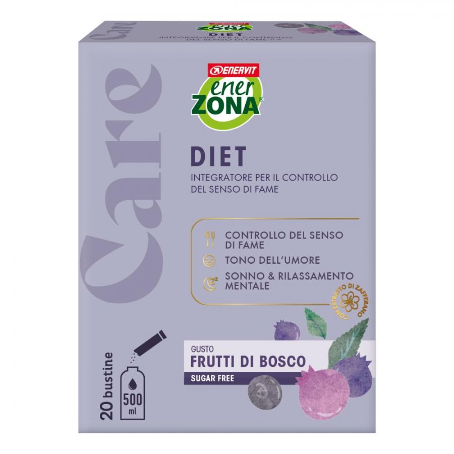 Enerzona Care Diet Frutti di Bosco 20 Bustine
