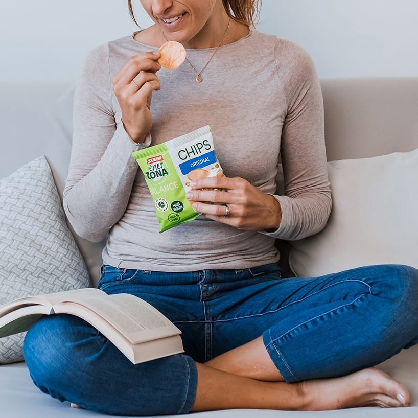Enerzona Chips Pizza Snack Proteico