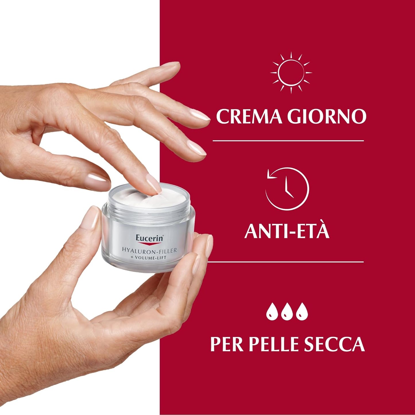 Eucerin Hyaluron-Filler + Volume-Lift Crema Giorno