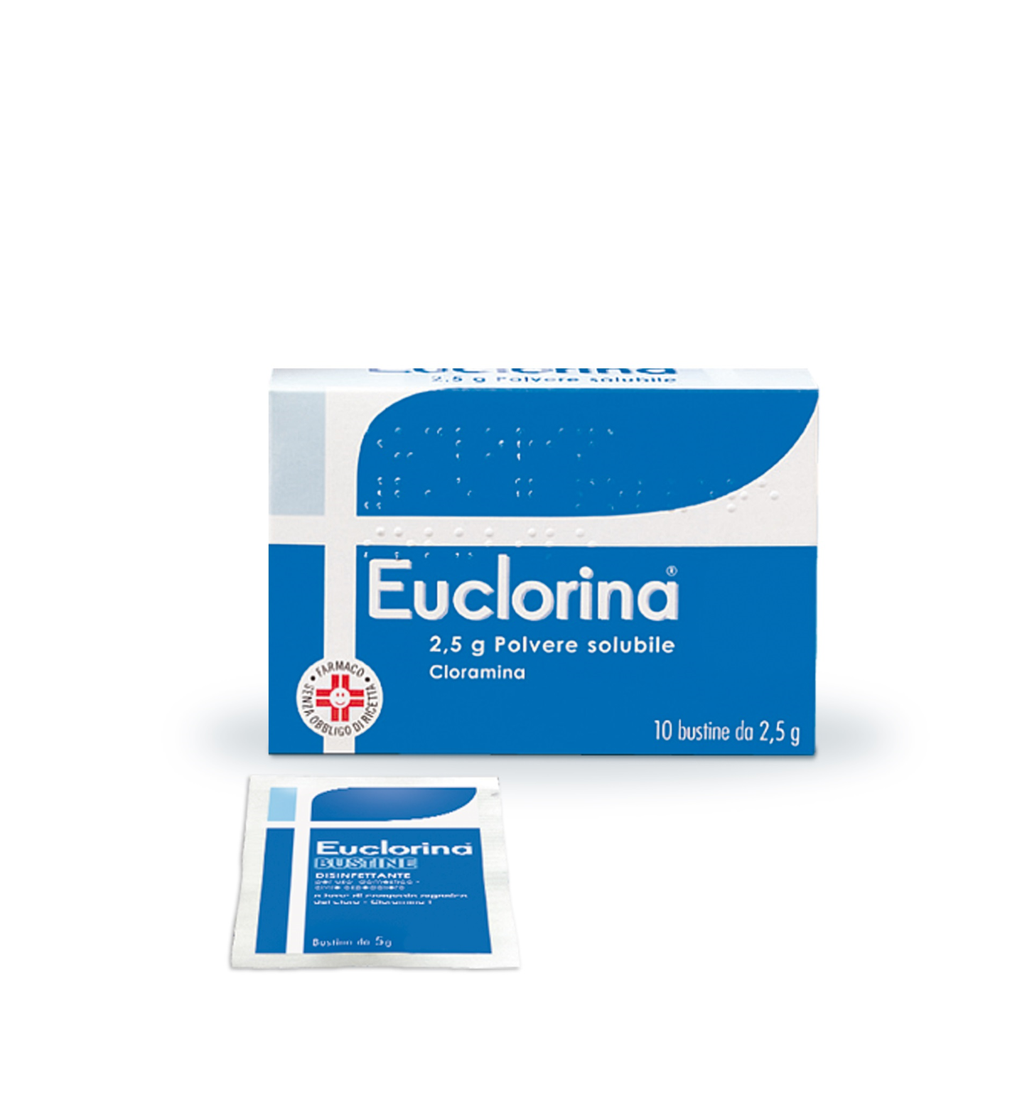 Euclorina Polvere Solubile 10 buste 2,5g