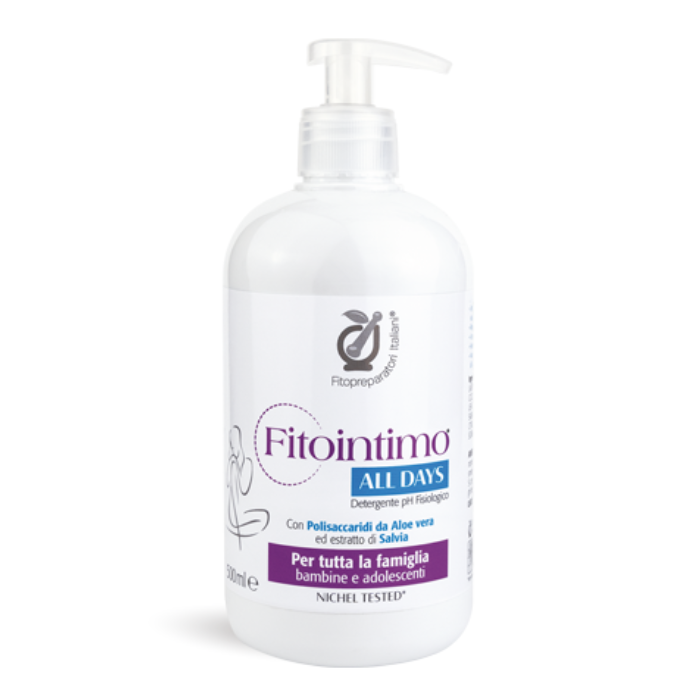 Fitointimo All Days Detergente Intimo pH Fisiologico, Fitopreparatori Italiani 500ml