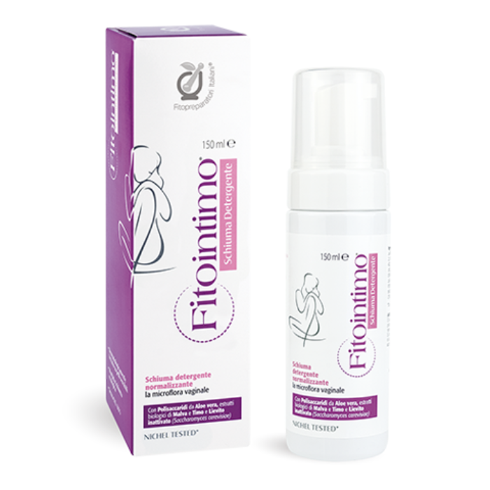 Fitointimo Schiuma Detergente Normalizzante la microflora vaginale, Fitopreparatori Italiani 150ml