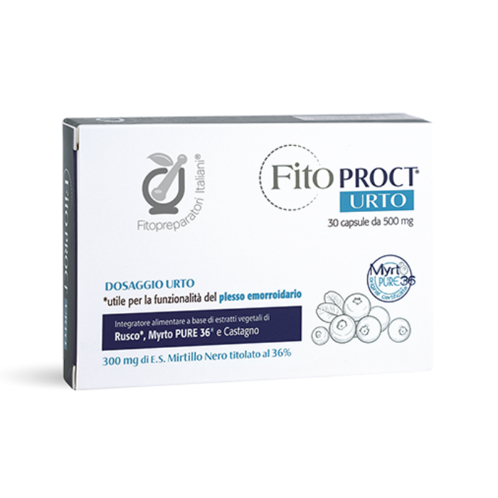 Fitoproct Urto Fitopreparatori Italiani 30 Capsule