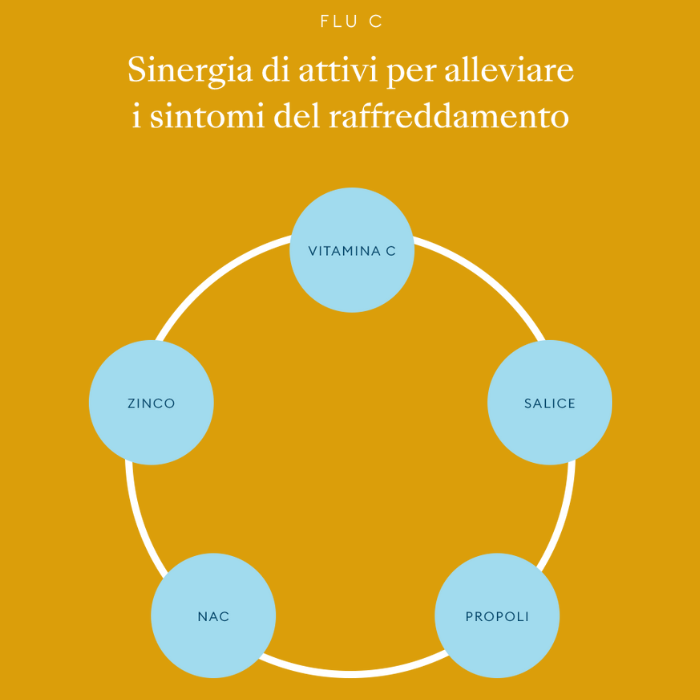 Flu C 500 Farmacisti Preparatori 20 Compresse Effervescenti