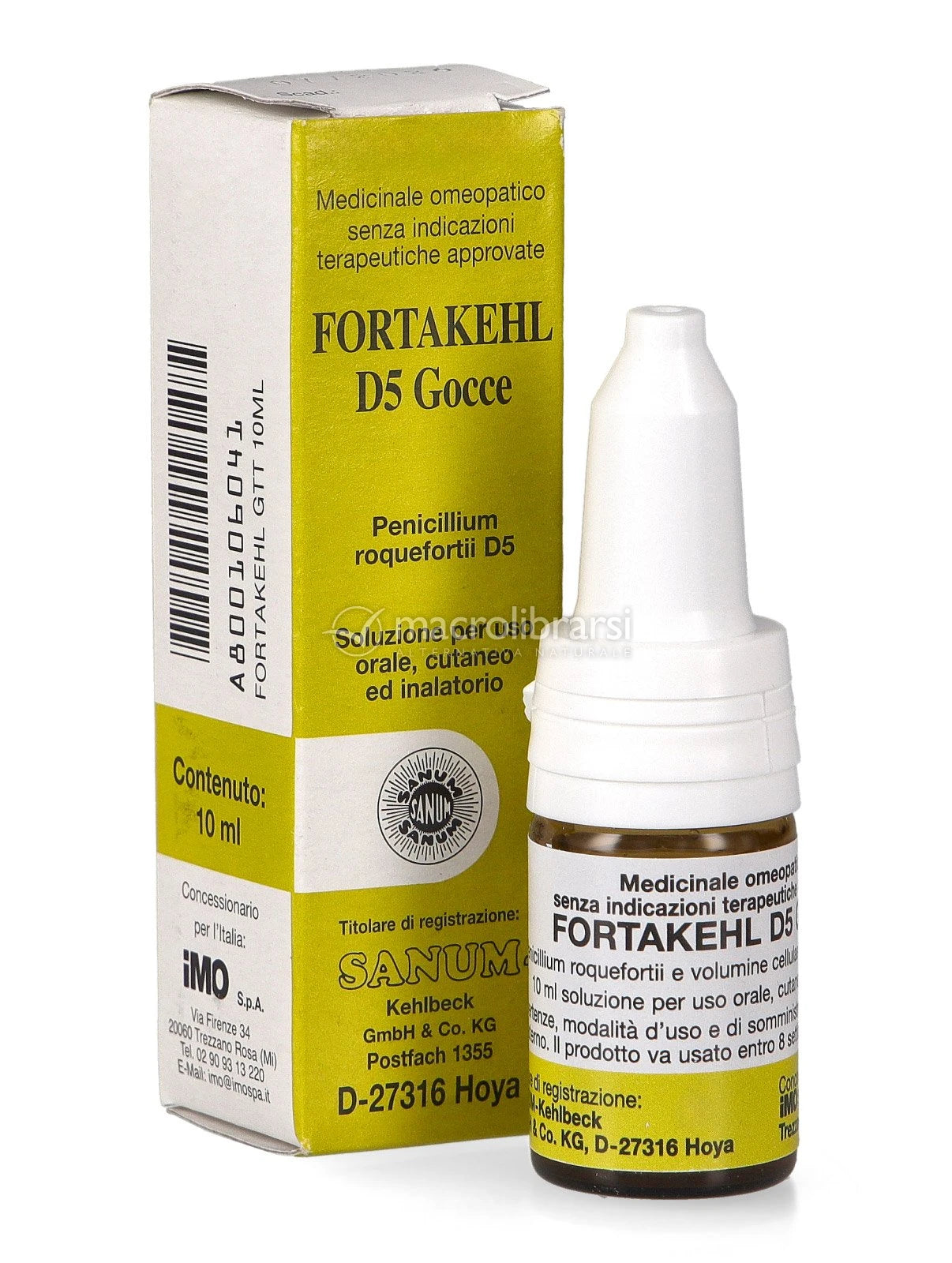 Fortakehl D5 10ml Gocce Sanum