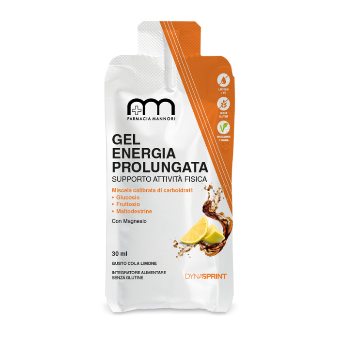 Gel Energia Prolungata, Supporto Per Attività Fisica, Gusto Lemon-Cola, Farmacisti Preparatori, 30ml