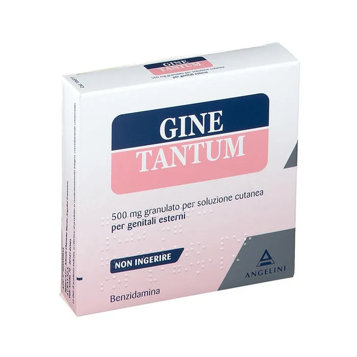 Ginetantum 10 Bustine Vaginali 500mg